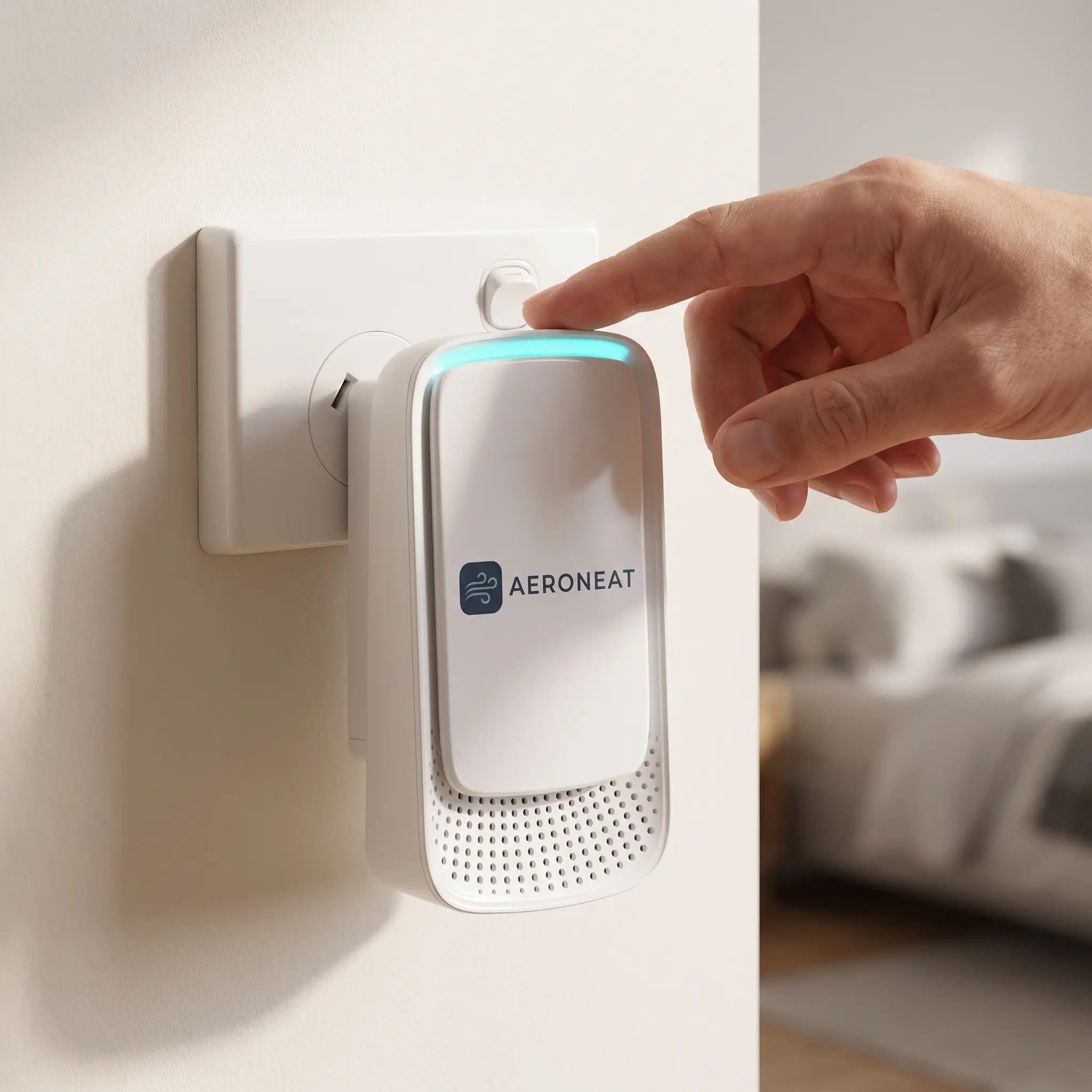 Aeroneat Ion Air Purifier – Plug-In Allergen & Odour Air Cleaner